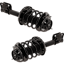 JC Whitney® Rear, Driver and Passenger Side Fully Loaded