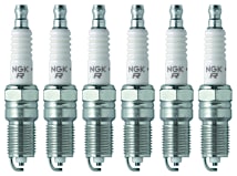 NGK® SET-NGTR55-8 Spark Plug, Set of 8, V-Power Series