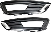 Auto Bumper Lower Fog Light Grilles Grill Cover For 320i 328d