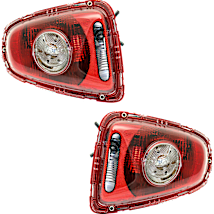 める様 Replacement® Driver and Passenger Side Halogen Tail Light