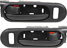 2001 Chevy Silverado 1500 Accessories New Set Of 2 Interior Door Handles Front Or Rear Driver &amp; Passenger Side Pair Tu Chrome Door Handles 99-06 Silverado