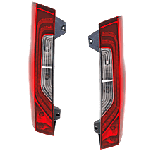 Replacement® Driver and Passenger Side Halogen Tail Light