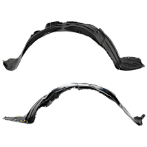 Evan-Fischer Front Fender Liner Set For 2014-2017 Chevrolet Equinox - Left & Right - Direct Replacement