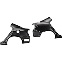 Replacement® Rear, Driver and Passenger Side Quarter Panel SET