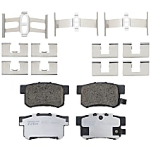 TRW Pro Disc Brake Pad Set – Front, Copper-Free – Fits Ram ProMaster 1500/2500/3500 (2014-2020)
