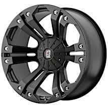 XD® XD77889086735 Aluminum Matte Black Wheel, 18 in. X 9 in., 5 x