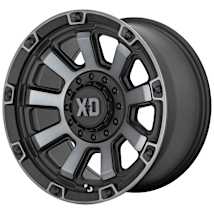 1992 Chevrolet K2500 Aluminum Satin Black Wheel, 6 Lug, 20