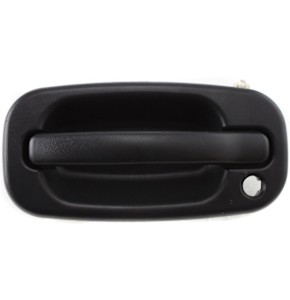 Front, Driver Side Exterior Door Handle, Textured Black Front, Driver Side Exterior Door Handle, Textured Black