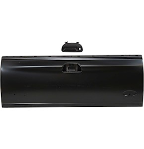 Replacement Tailgate and Tailgate Handle Kit - KIT1-32815-39-B - With Keyhole, Smooth Black, Plastic Replacement Tailgate and Tailgate Handle Kit - KIT1-32815-39-B - With Keyhole, Smooth Black, Plastic