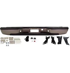 Powdercoated Silver Step Bumper Assembly, Fleetside/Styleside Bed, Except HD, Includes 2007 Classic Powdercoated Silver Step Bumper Assembly, Fleetside/Styleside Bed, Except HD, Includes 2007 Classic