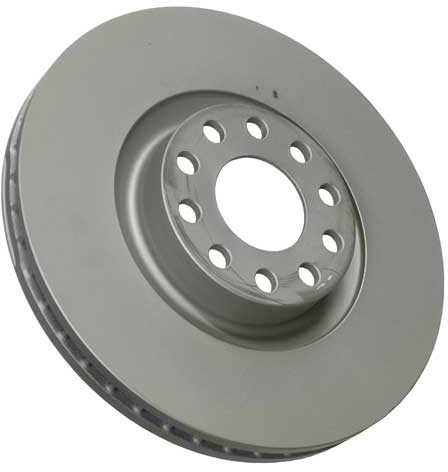 Zimmermann Brake Disc Coated OE Replacement, Front, Driver or Passenger Side, 24-month 24,000-mile limited warranty 100.3324.20