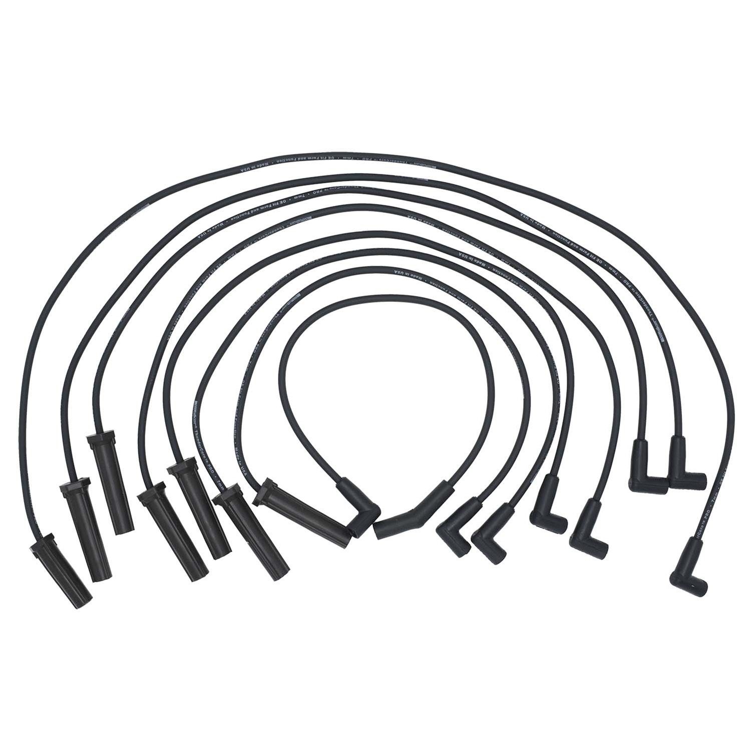 Walker Products Spark Plug Wire ThunderCore PRO Series, 90-day limited warranty 924-1433