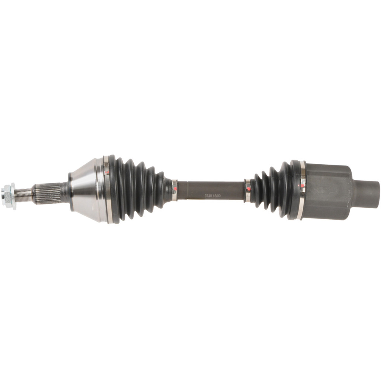 A1 Cardone® 2013 Ram 1500 Tradesman 8 Cyl 5.7L - Front, Driver or Passenger Side Axle Assembly, Four Wheel Drive, Supplied with Standard Neoprene Outboard Boot, New, 4WD, New Series