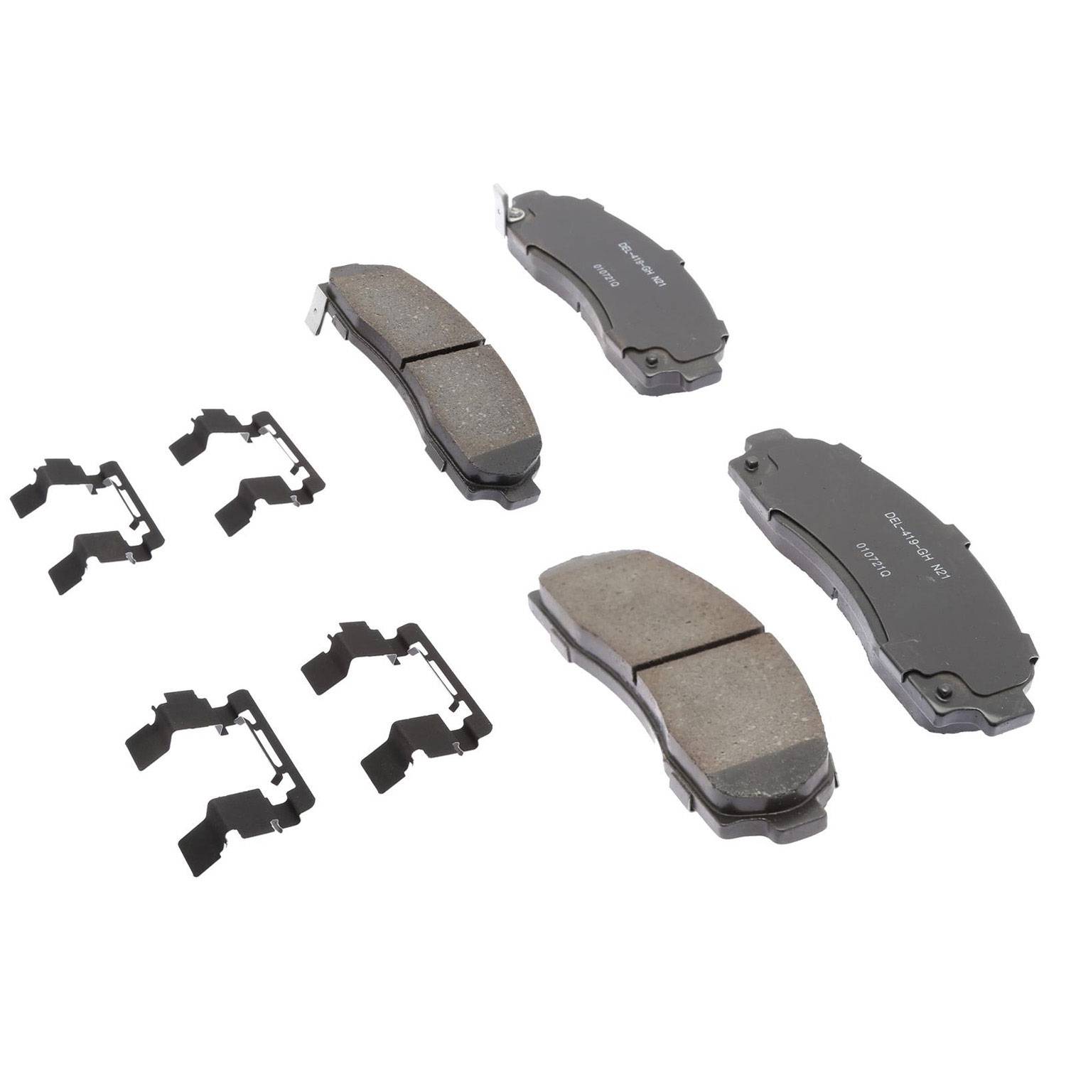 19428009 - Ceramic Front Disc Brake Pad Kit With Clips Londoff Discount