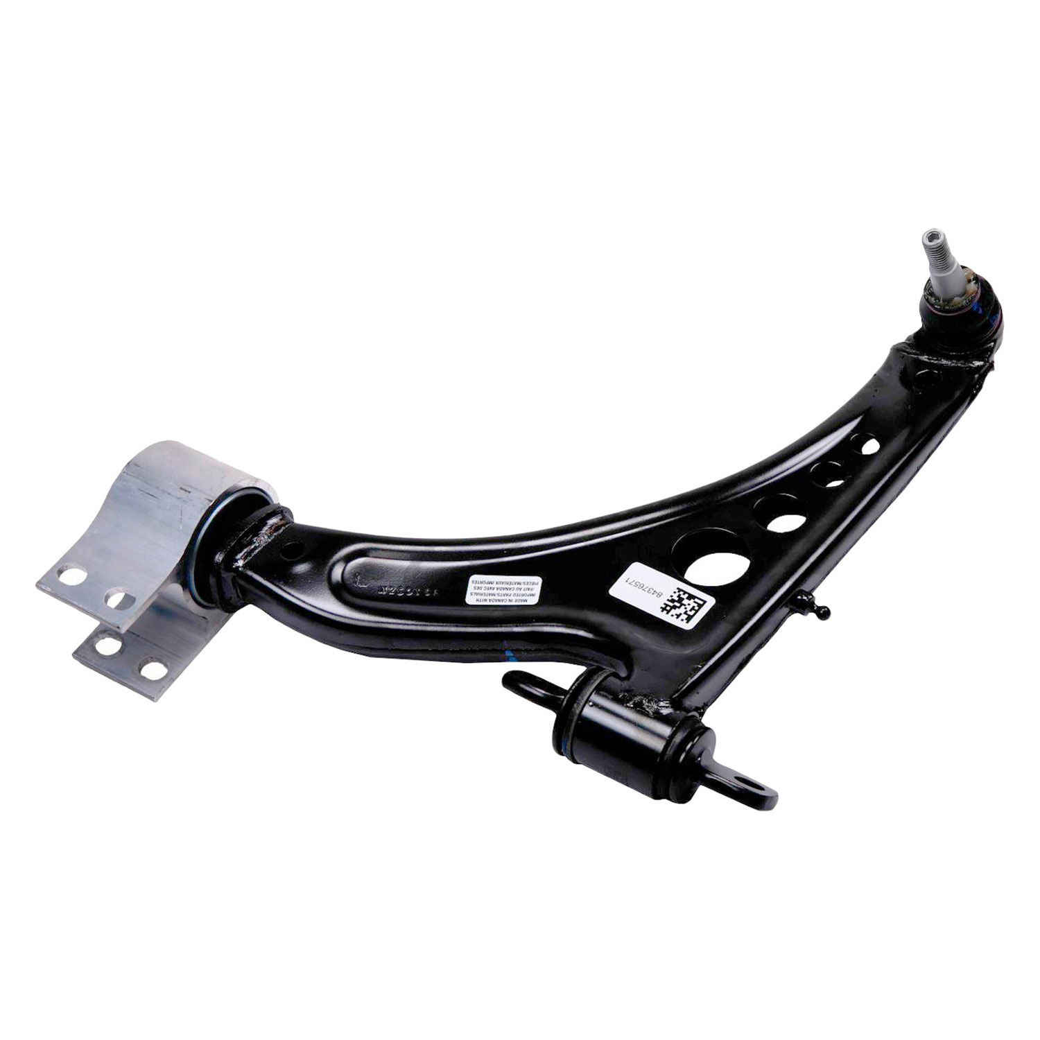 AC Delco Control Arm, Front, Driver Side, Lower, 24-months or unlimited mile limited warranty 84376571
