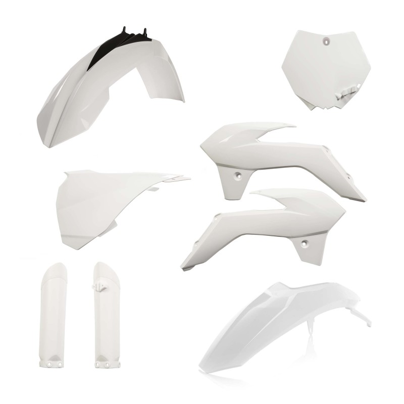 Acerbis Plastic Kits White, 12-Month limited warranty manufacturing defects 2314340002