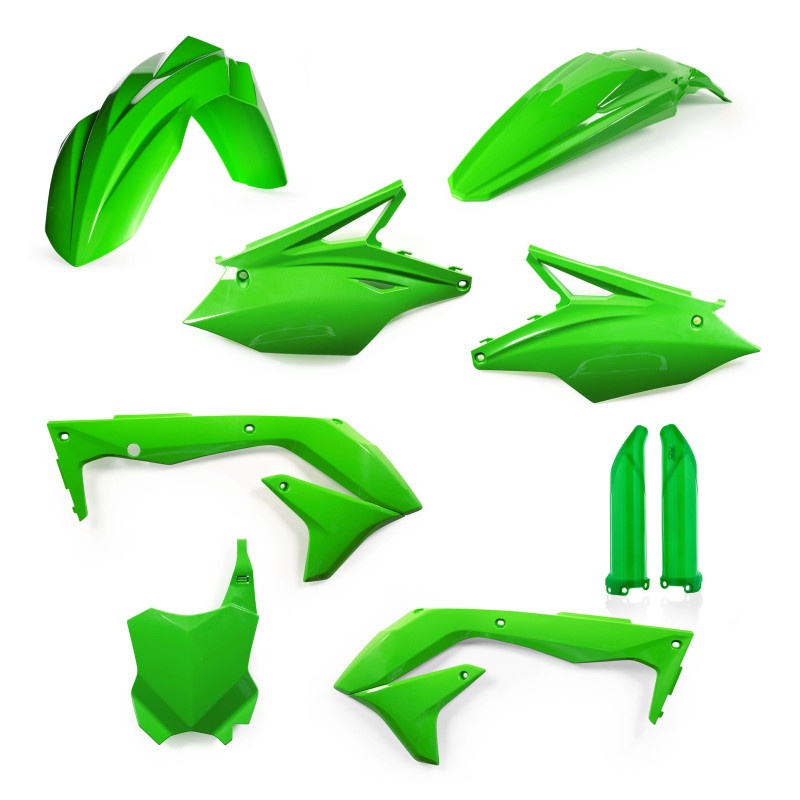 Acerbis Plastic Kits Green, 12-Month limited warranty manufacturing defects 2685840006