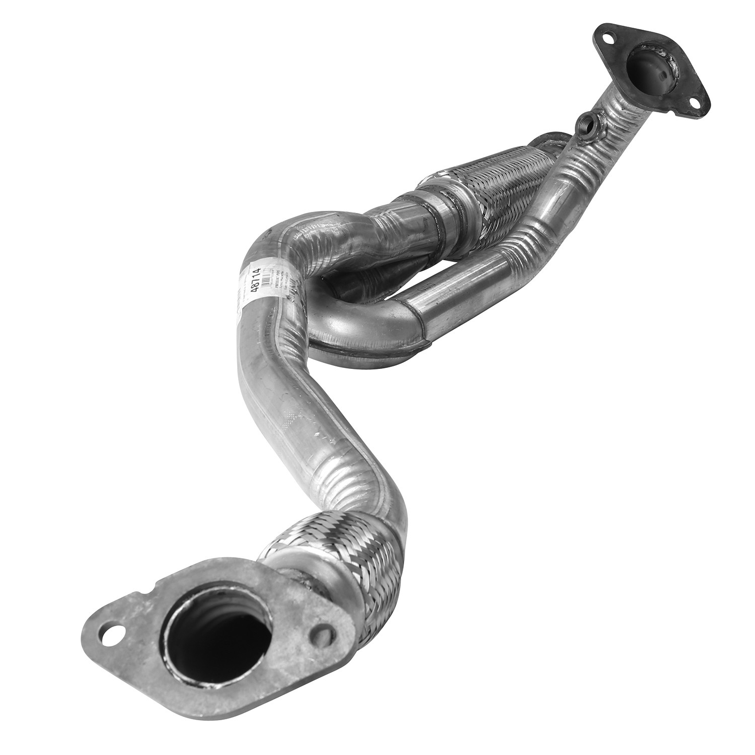 thumbnail interactive-video image 1 of AP Exhaust Products 48481 Exhaust Pipe - OEM Replacement Automotive Part 1 of 4