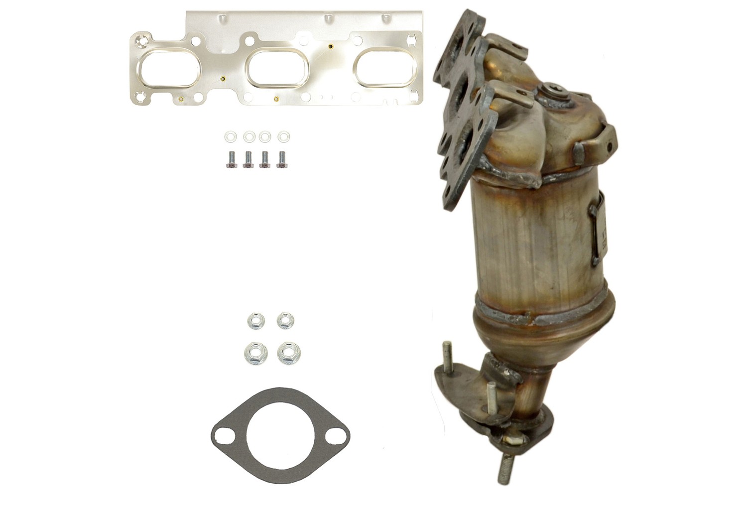 AP Exhaust® 641478 Front, Driver Side, Radiator Side