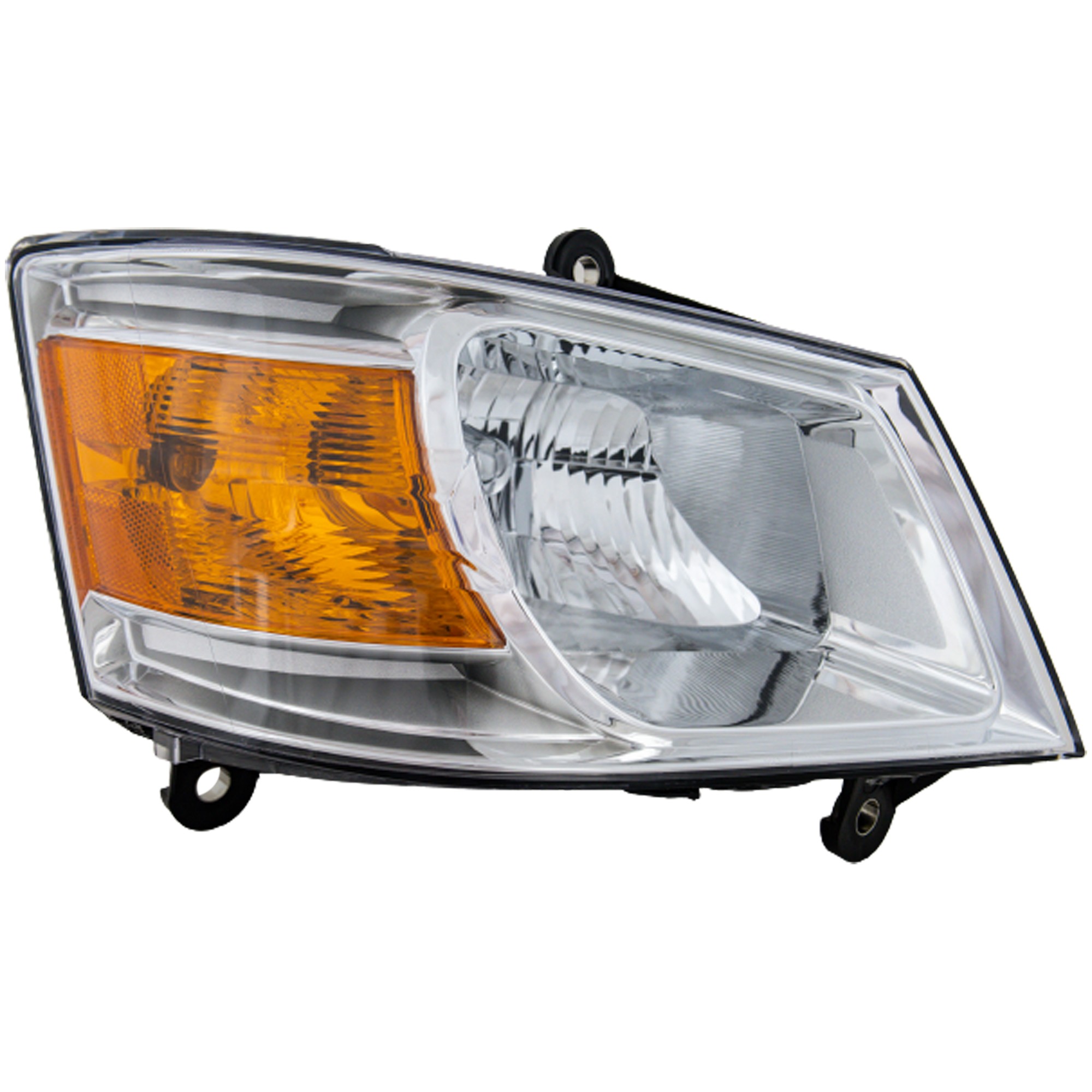 Replacement® 2009 Dodge Grand Caravan - Passenger Side Halogen Headlight, With bulb(s), OE Replacement ARBD100113