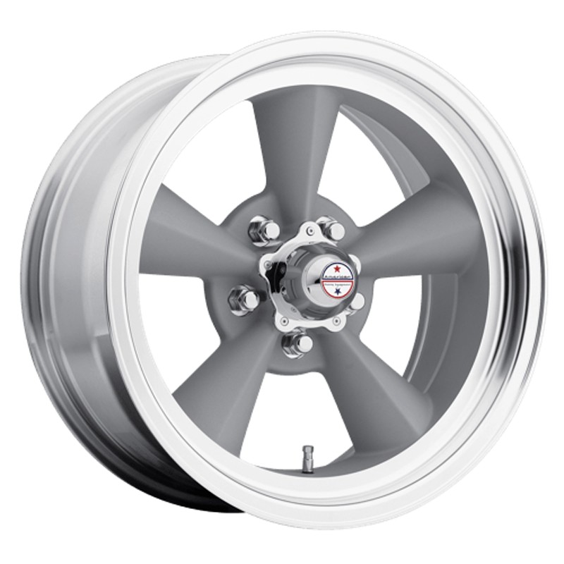 3,000円お安く!⭕️USA Volan⭕️All-round◎9インチ American Racing Vintage® VN3095761 Aluminum Silver Wheel, 15 in. X