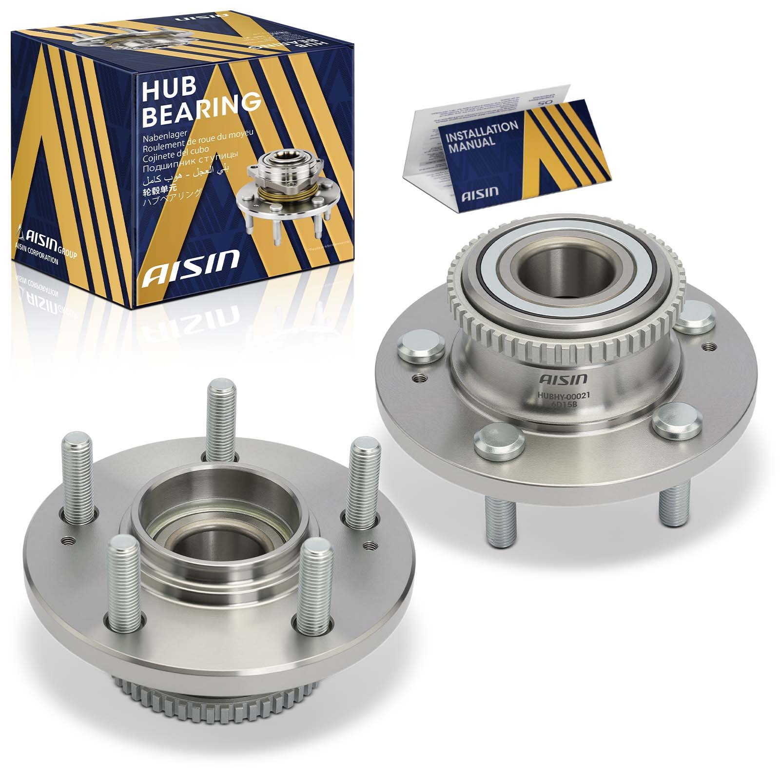 AISIN Wheel Hub, Rear, 3-year limited warranty HUBHY-00021