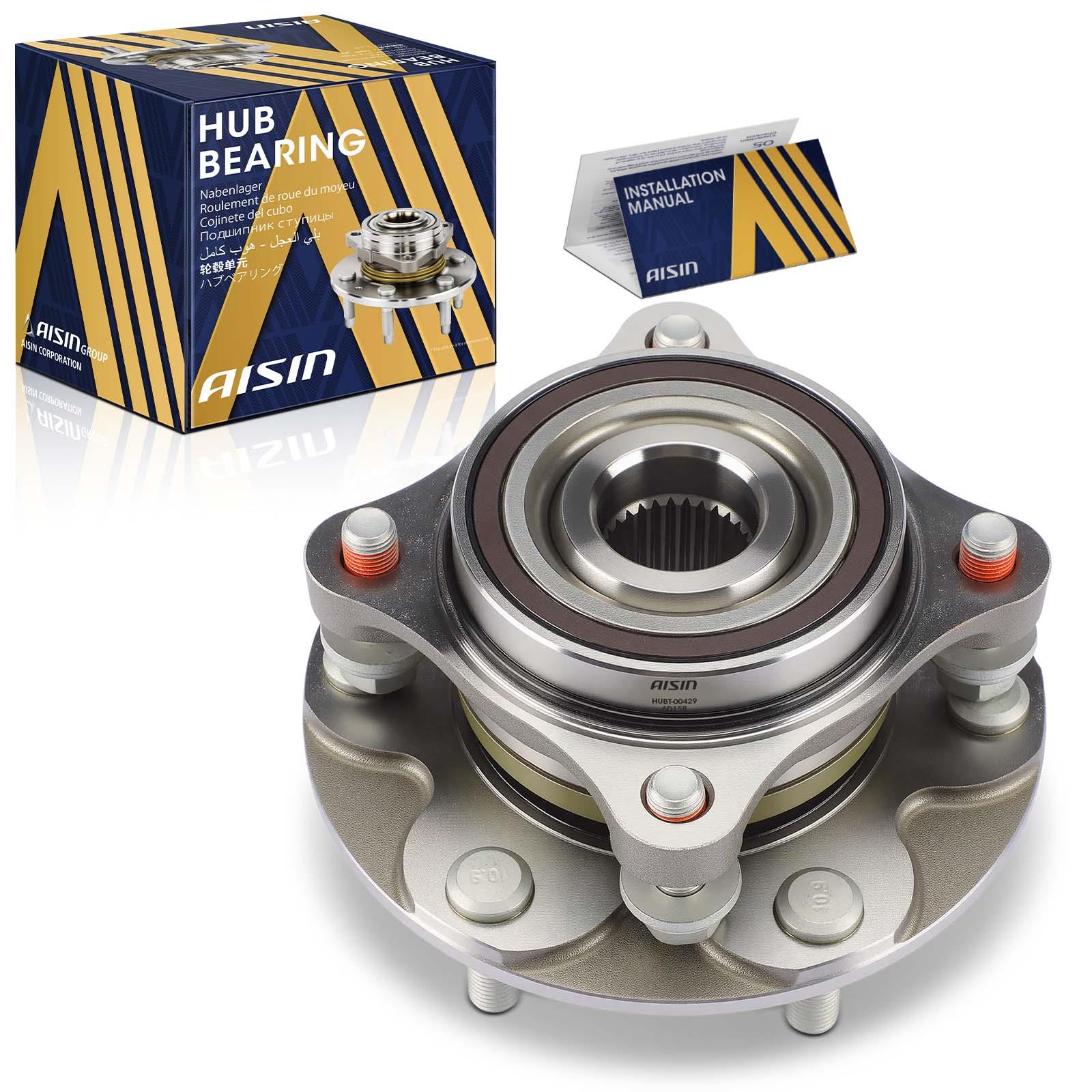 AISIN Wheel Hub, Front, Driver or Passenger Side, 3-year limited warranty HUBT-00429