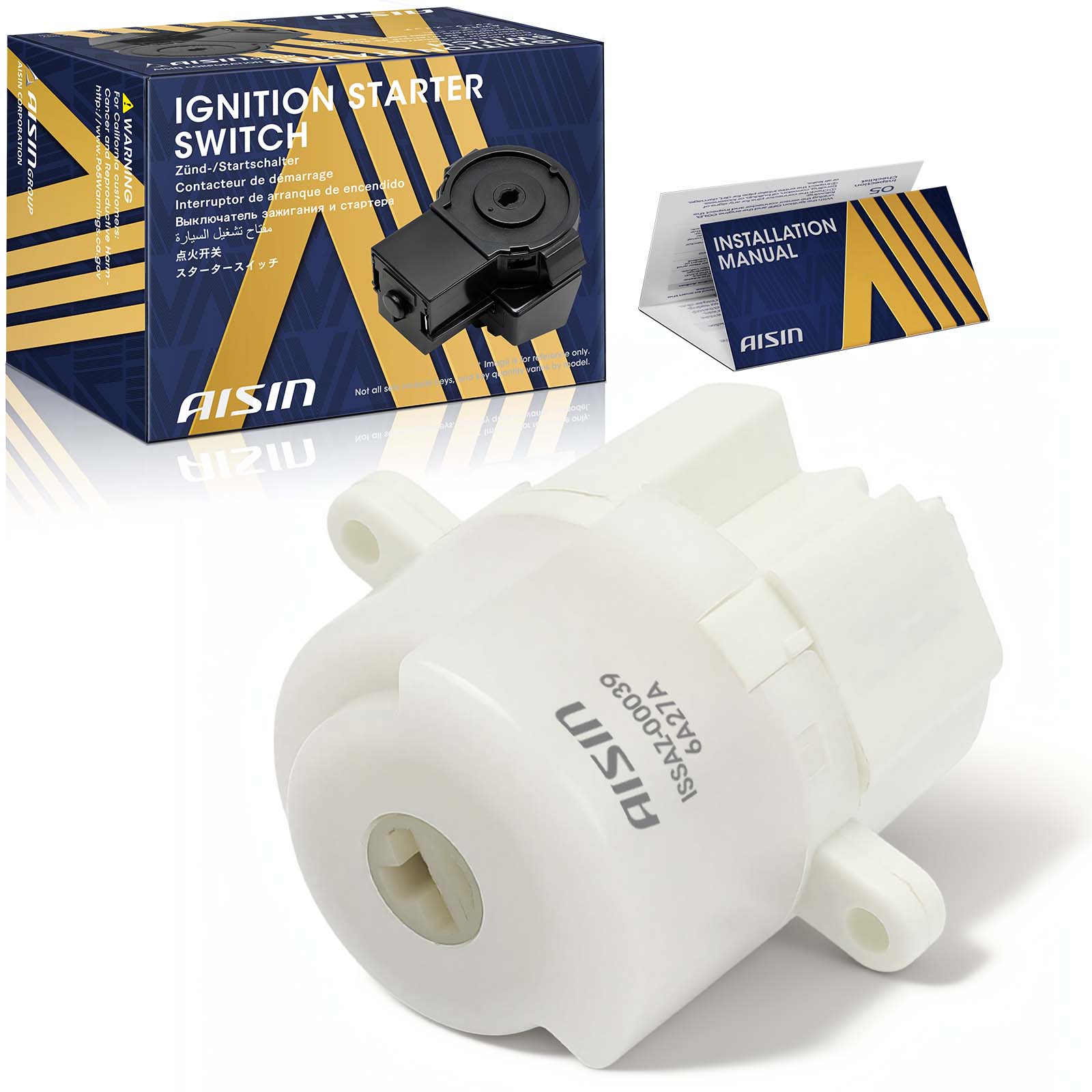 2009 Nissan Cube - Ignition Switch ISSAZ-00039 by AISIN®