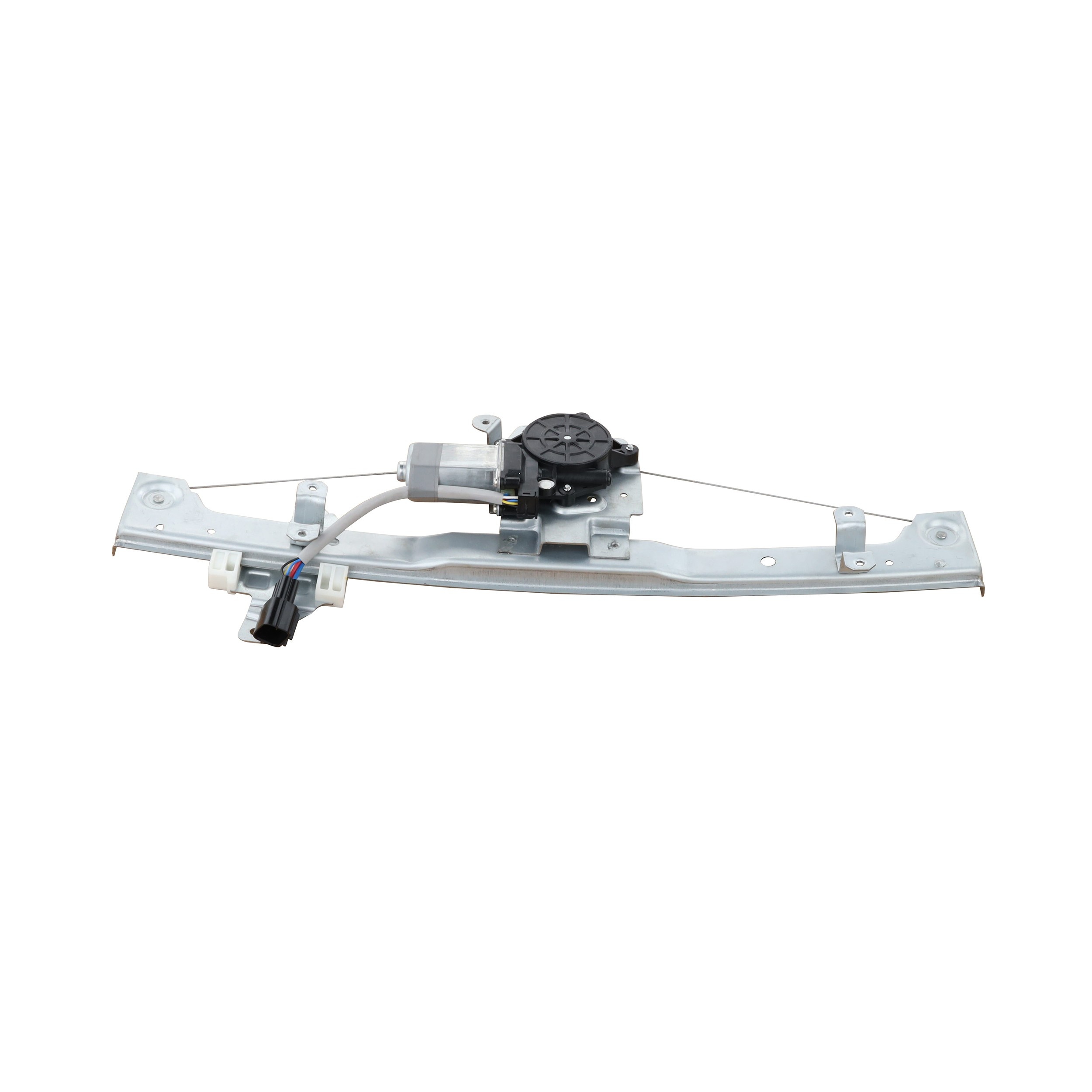 AISIN Window Regulator Steel & Plastic Power, Front, Driver Side, 12-month or 12,000 mile limited warranty RPAN-087
