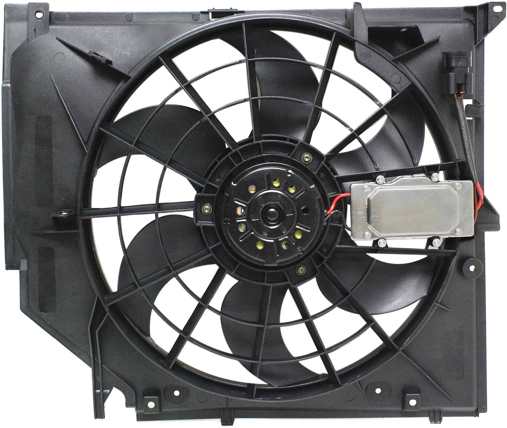 Replacement Radiator Fan - Fan Blade, Motor, Shroud and Control 