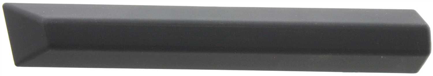 Replacement Fender Molding Black, Front, Driver Side, 1-year unlimited-mileage warranty B224106