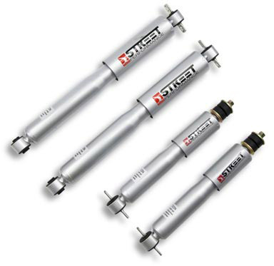 Belltech Shock Absorber & Strut Assembly Silver Street Performance Series, Front Rear, Driver Passenger Side, 9520