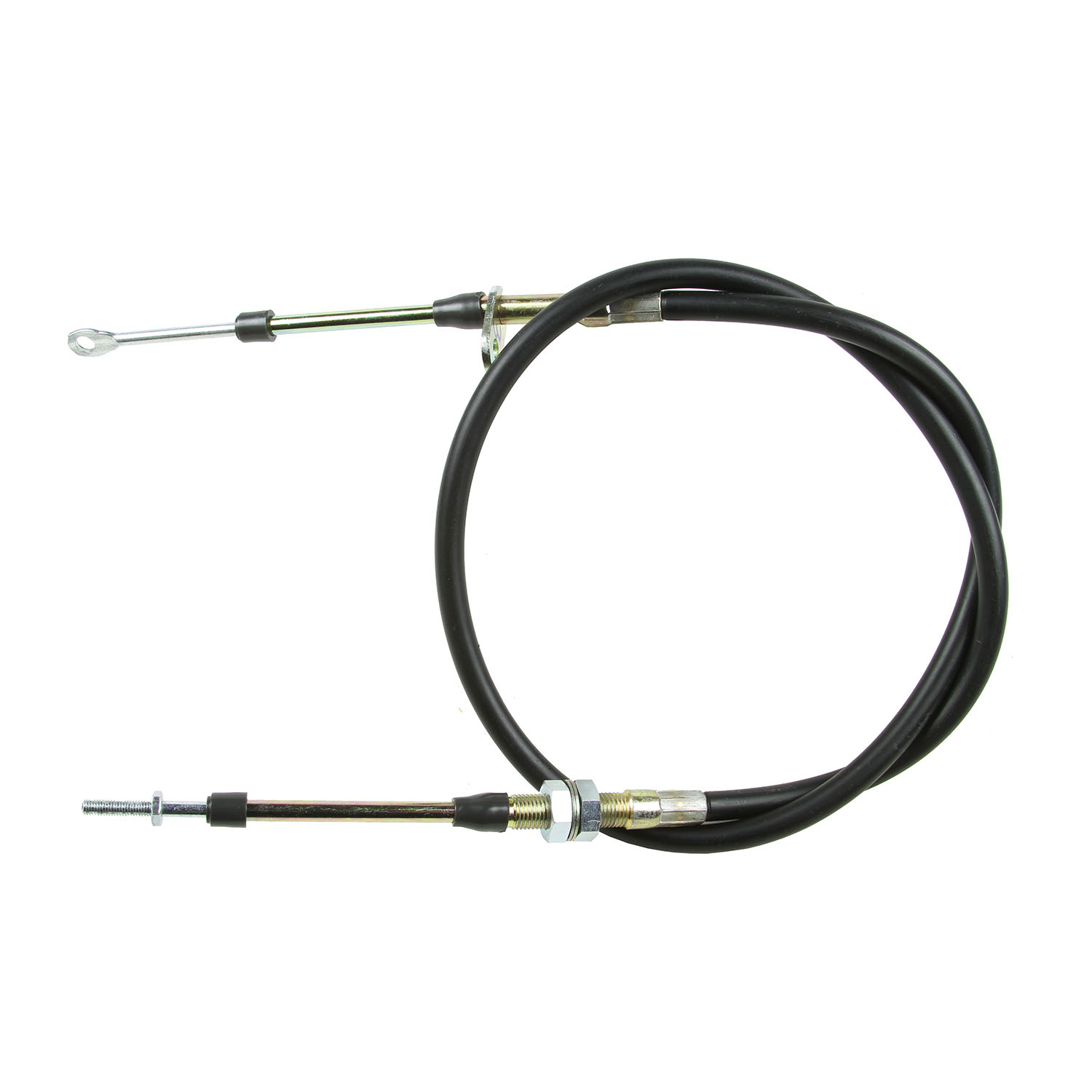 B&M® 81832 Shift Cable - 4-Foot Length - Black, Universal, Sold