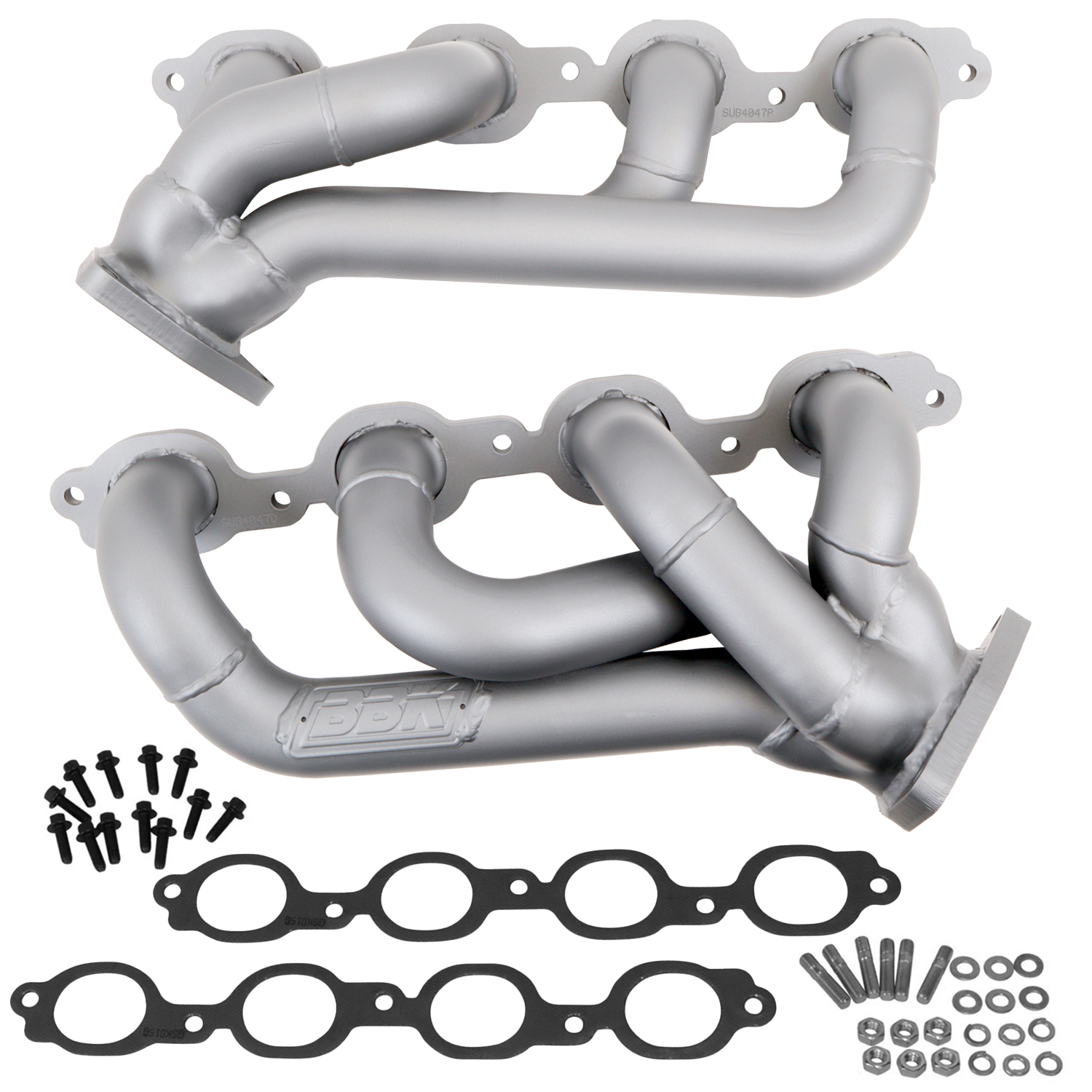 hskページ BBK® 4047 Headers Shorty, Silver Ceramic Coated, Made of Steel