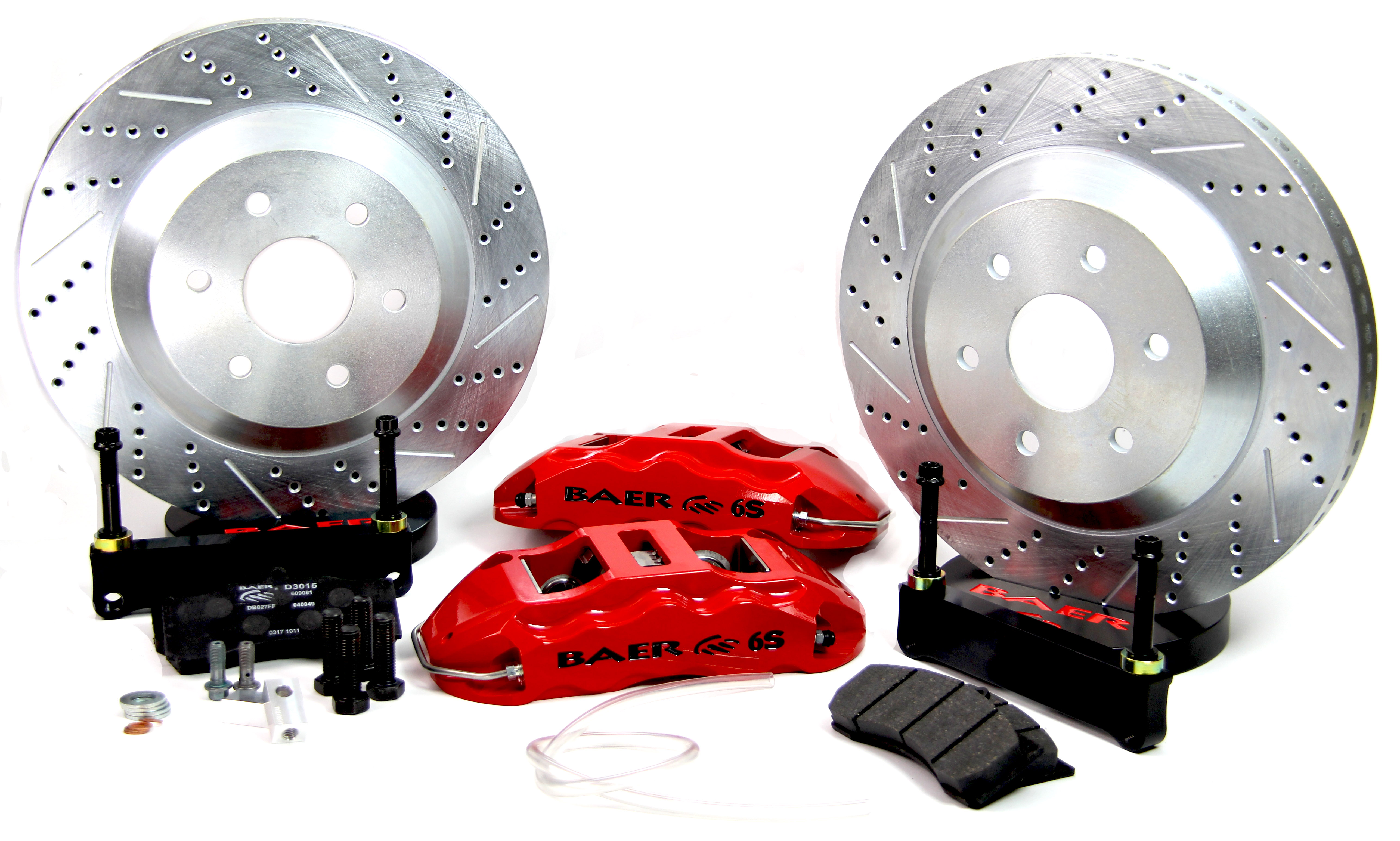 Baer Brakes® 4261017R Extreme Series - 14in. Cross Drilled
