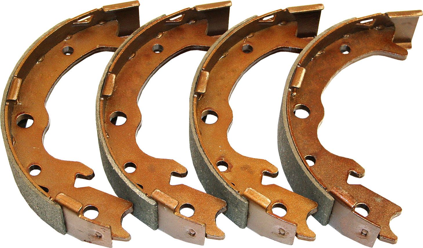 Beck Arnley® 081-3229 Parking Brake Shoe - Direct Fit, 2