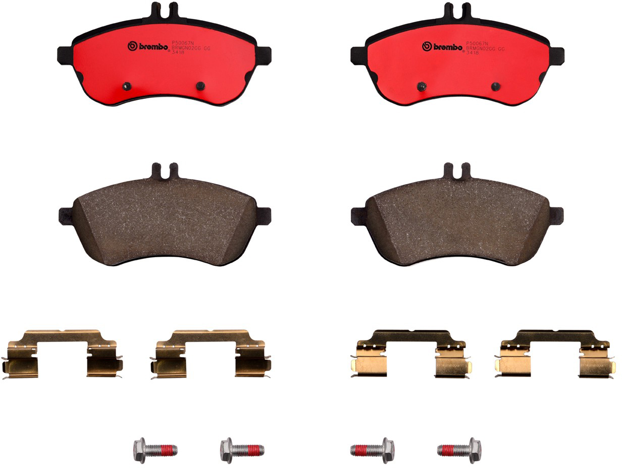 パーツ brembo prime ceramic brake pads P50067N Brembo® P50067N Front PRIME Series Ceramic Brake Pad Set