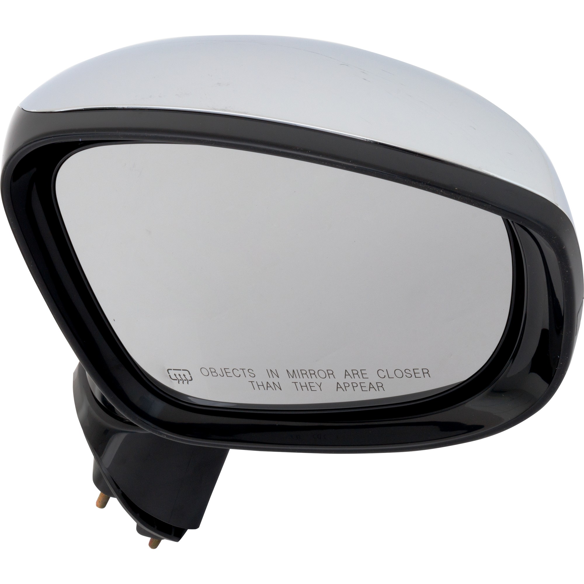 Kool Vue® 2020 Chrysler Pacifica Limited 6 Cyl 3.6L - Passenger Side Mirror, Power, Heated, Chrome, Manual Folding, In-housing Signal Light, With Blind Spot Detection in Glass, No Memory, No Puddle Light, No Auto-Dimming CH94CR-S