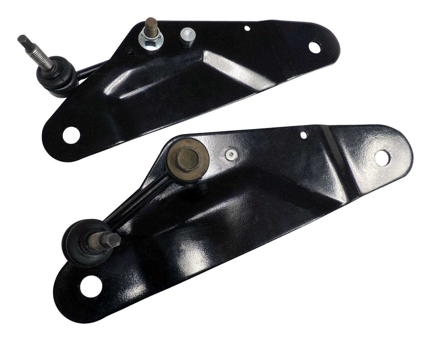 Crown® 5290768K Rear Sway Bar Kit, Steel and Rubber,, Black