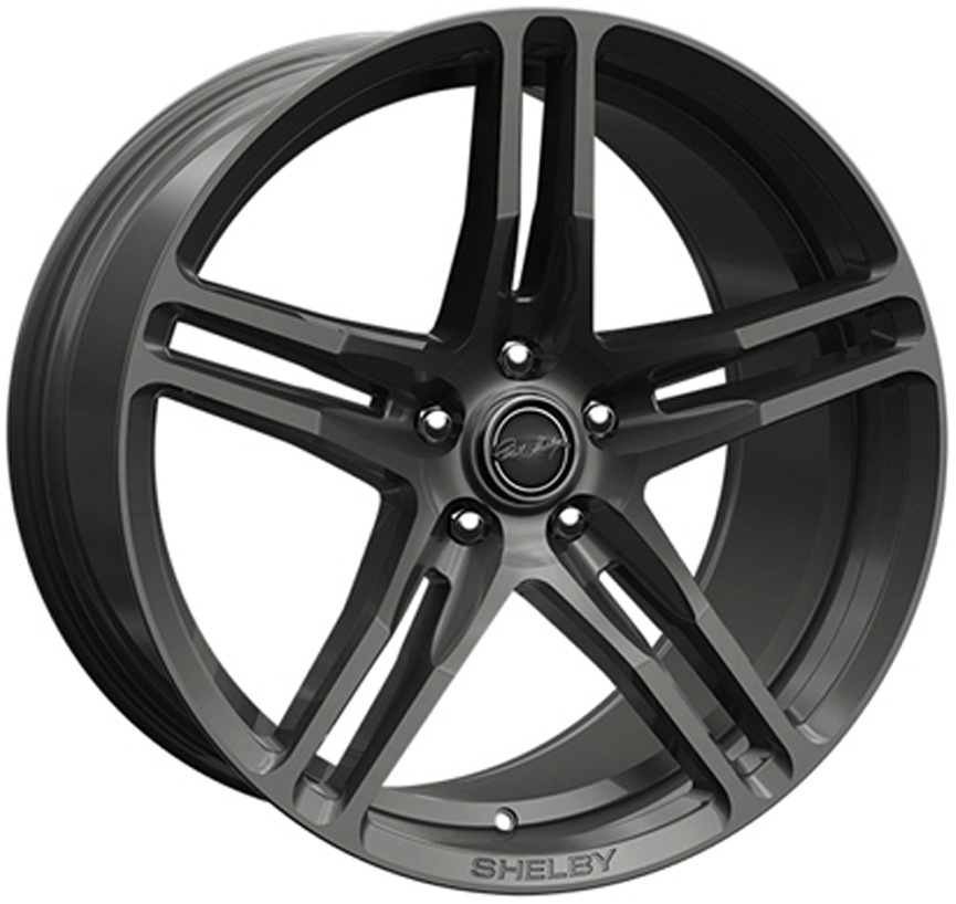 Carroll Shelby Wheels® CS14-295430-G Universal, Aluminum Gunmetal Wheel 20 in. X 9.5 in. 5 x 114.3 mm Bolt Pattern