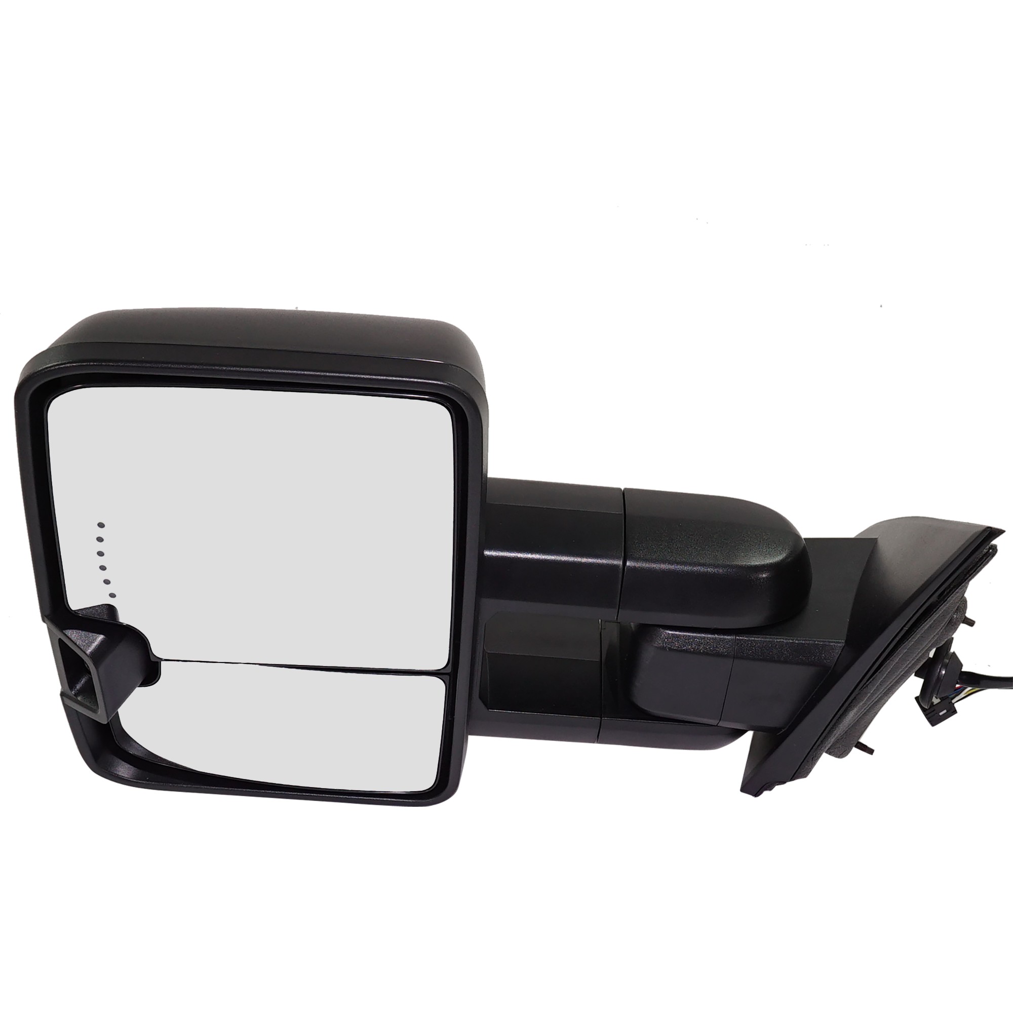 Kool Vue® Driver Side Towing Mirror, Power Adjust, Heated, Manual