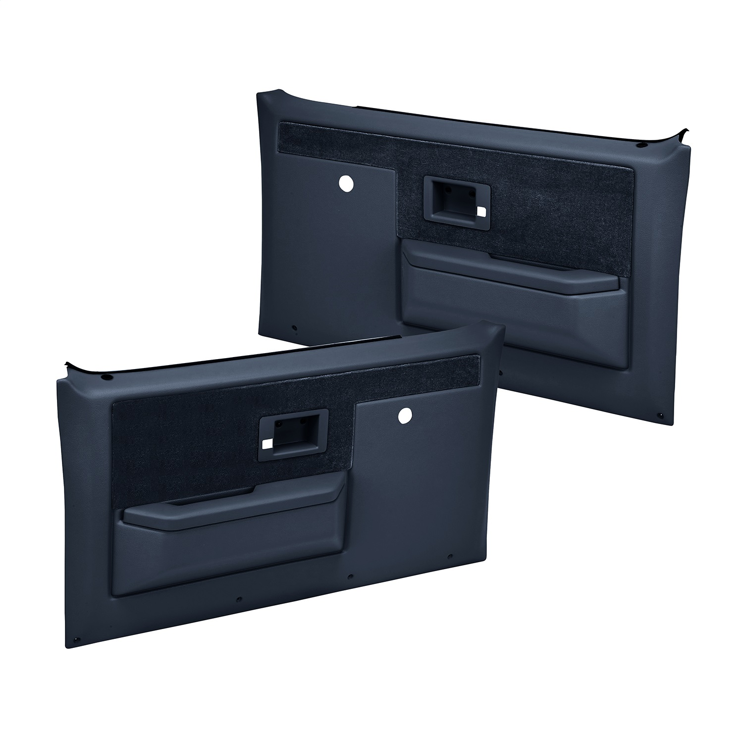 Coverlay Door Trim Panel Dark Blue Replacement Series, Front, Driver & Passenger Side, Lifetime limited warranty 18-35N-DBL