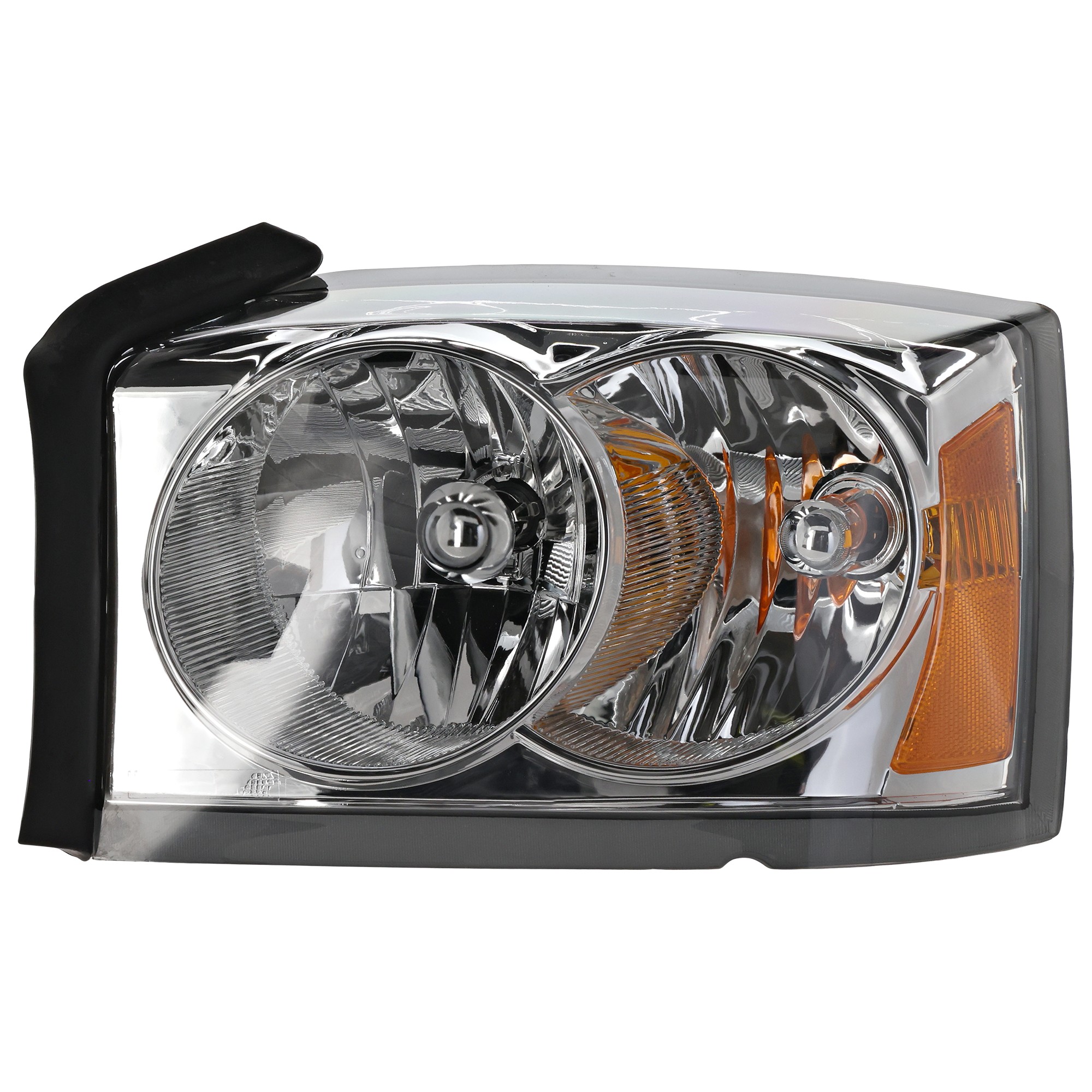 2005 Dodge Dakota Driver Side Halogen Headlight, With bulb(s), OE Replacement D100128 by Replacement® 