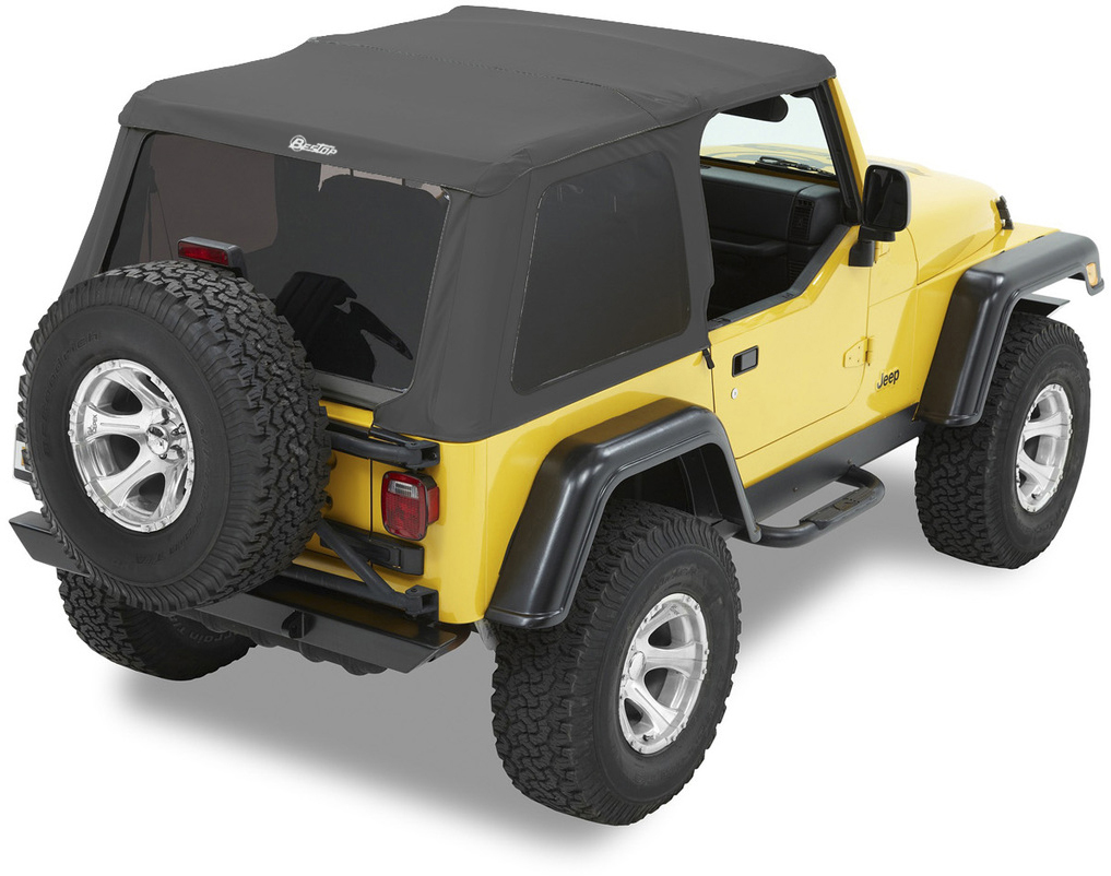 Bestop® 56820-15 Trektop Fastback Soft Top - With Frame