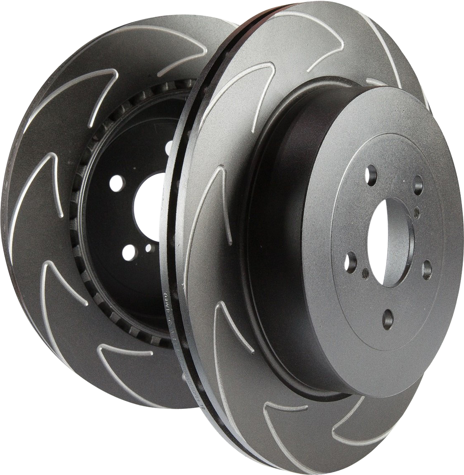 EBC® BSD7083 Front Brake Disc, Slotted, 8 Lugs,, BSD Sport