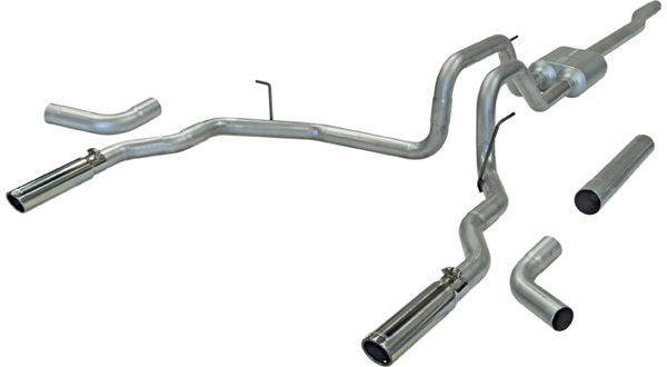 Flowmaster® 2006 Lincoln Mark LT - American Thunder Series Cat-Back, Exhaust System, 5.4L 8Cyl, Made of Aluminized Steel