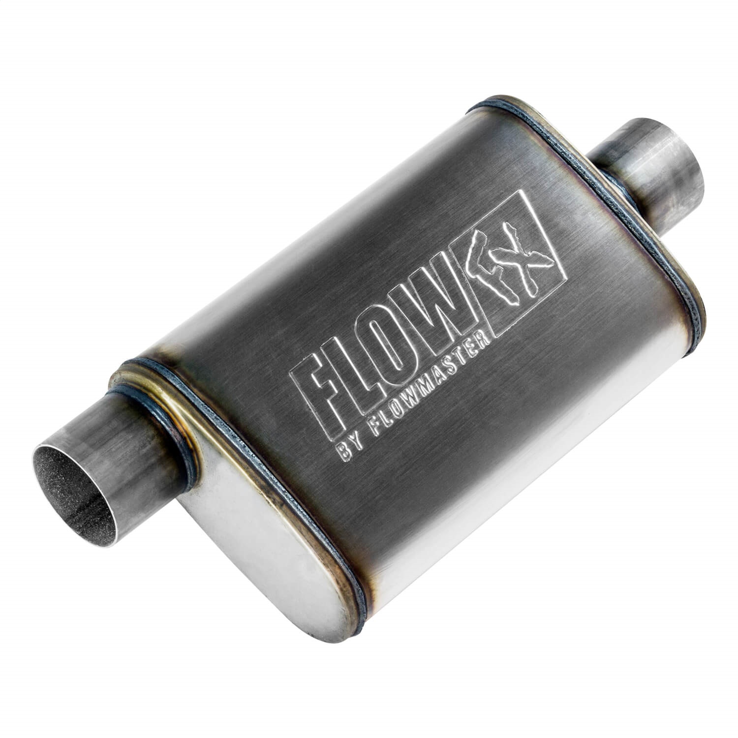 Flowmaster® 1988 Chevrolet Blazer - Muffler, Natural, 8 Cyl 5.7L, FlowFX Series