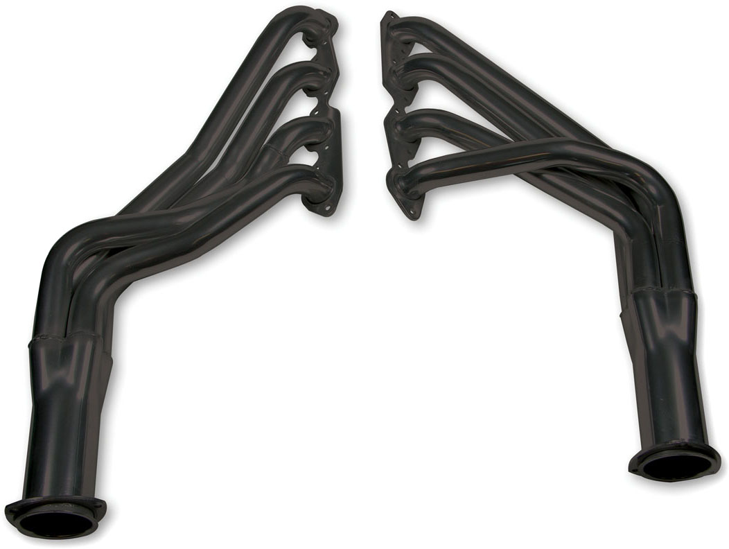 Flowtech® 11132FLT Headers Long Tube, Painted Black, Made of Steel