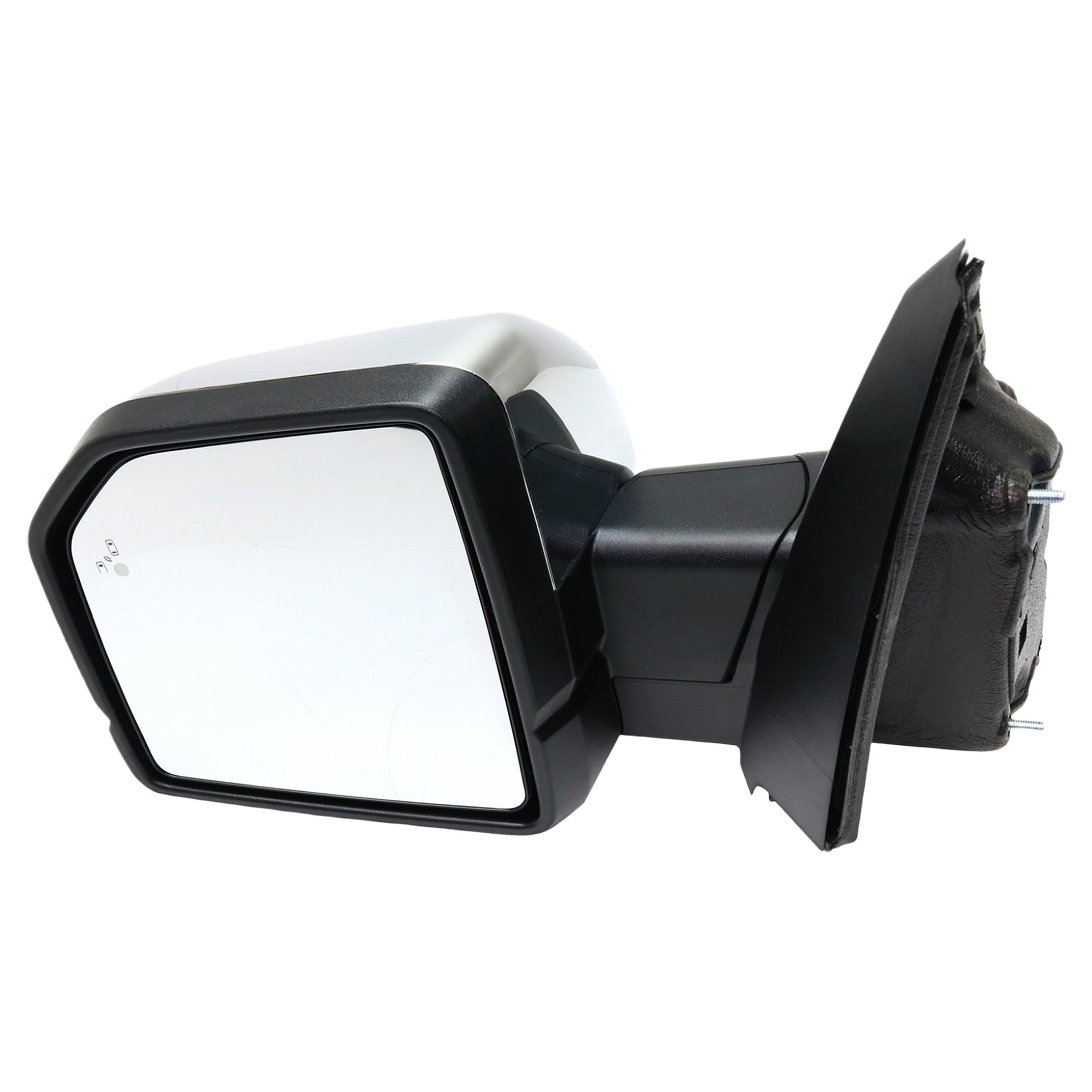 Kool Vue® Driver Side Mirror, Power, Heated, Chrome, Power Folding