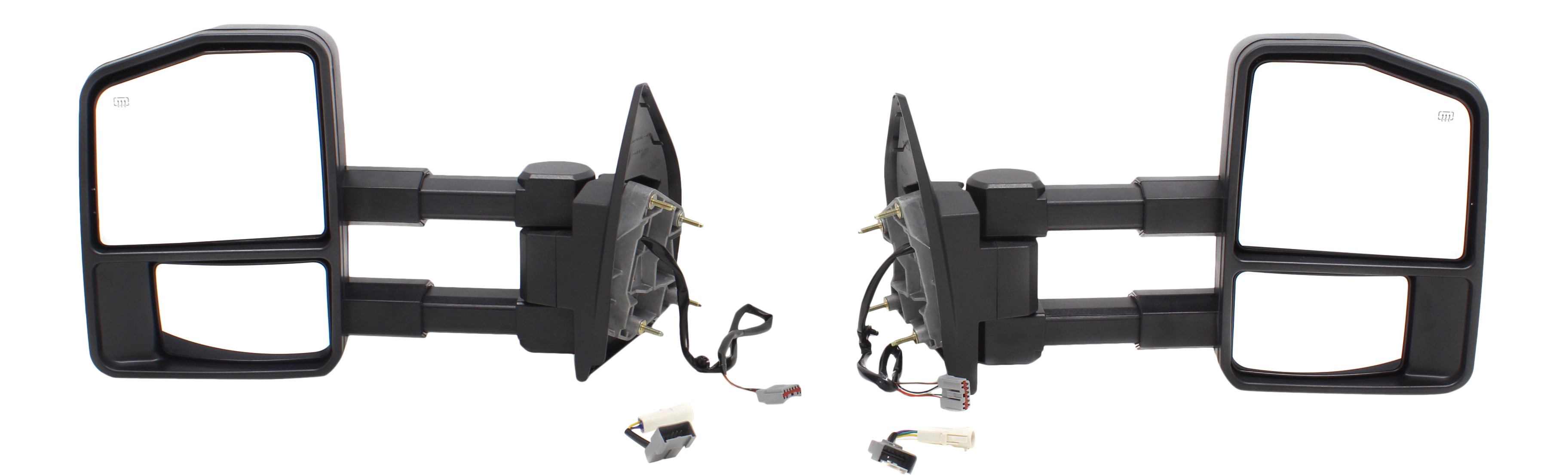 Kool Vue® Driver and Passenger Side Towing Mirror, Power
